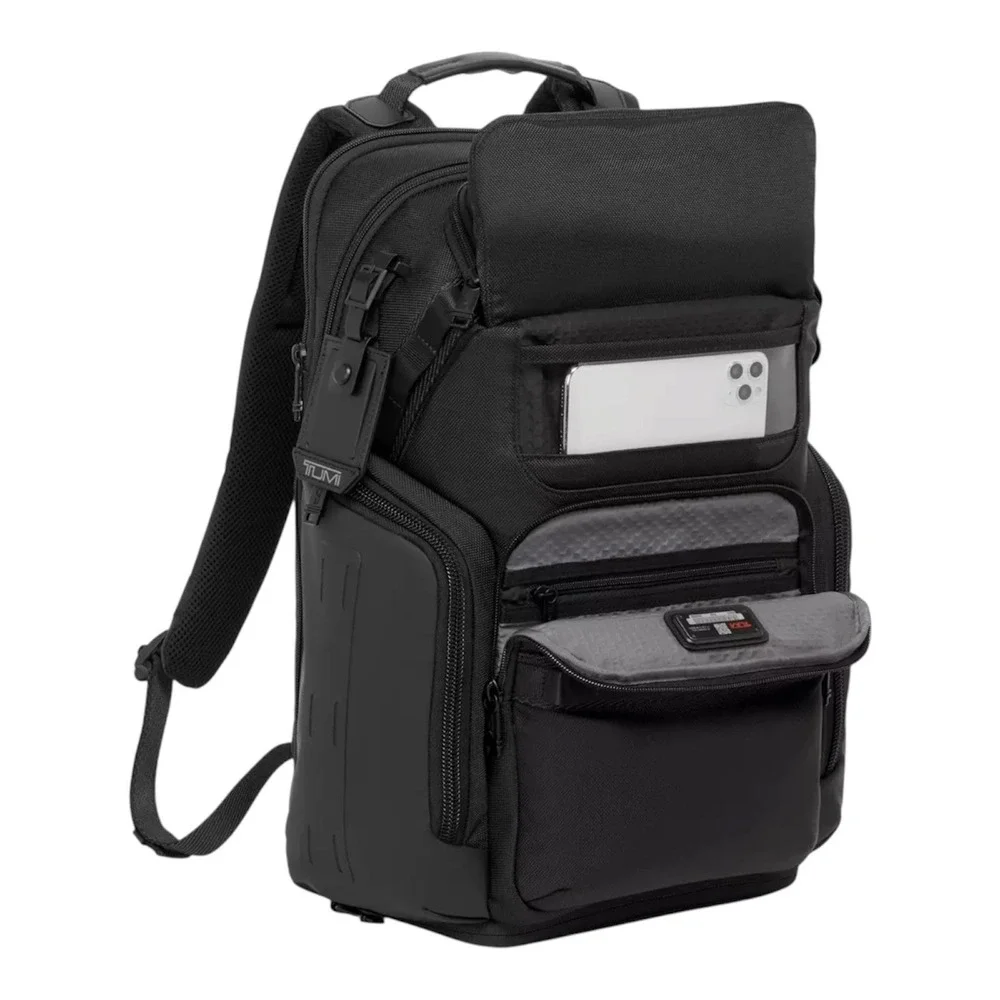 TUMI Alpha Bravo Nomadic Backpack Black 19